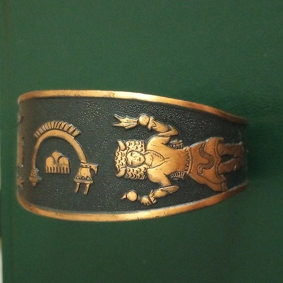 Copper Kachina Bracelet - Picture 2 of 4